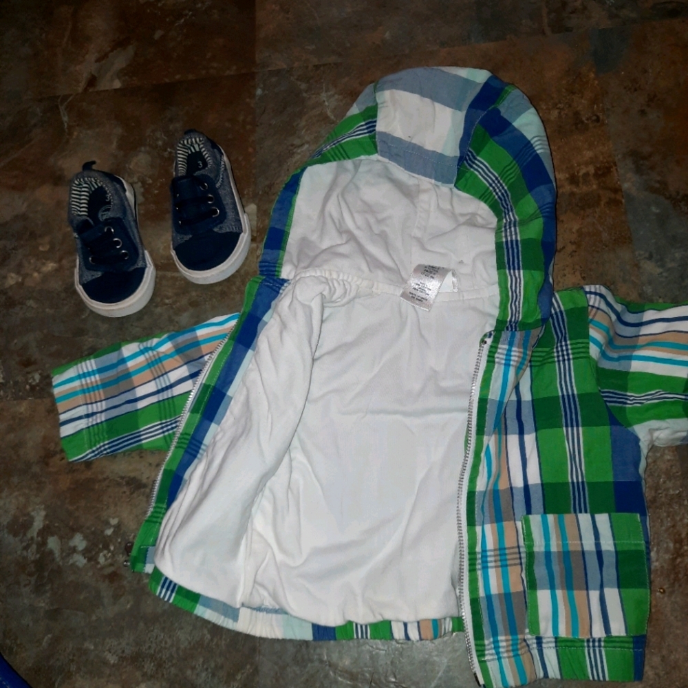 Baby gap jacket w oneself and shoes